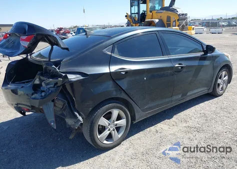 2013 Hyundai Elantra Gls z USA, uszkodzony, nr VIN 5NPDH4AE8DH255256
